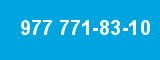 977 771-83-10 977 771-83-10